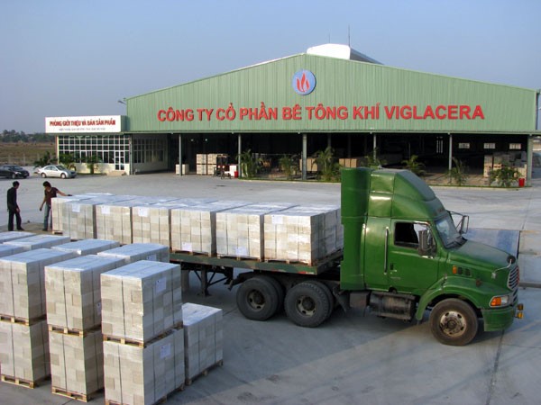 Công ty cổ phần Kinh doanh Gạch ốp lát Viglacera tiếp tục phát huy thế mạnh bằng việc tiếp nhận bao tiêu sản phẩm gạch bê tông khí